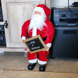 Vintage Santa 24 in tall